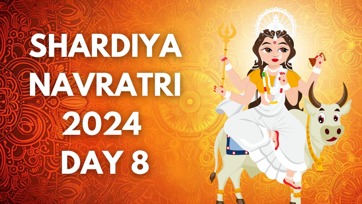 Shardiya Navratri 2024 Day 8: Check Colour, Puja Vidhi, Shubh Muhurat ...