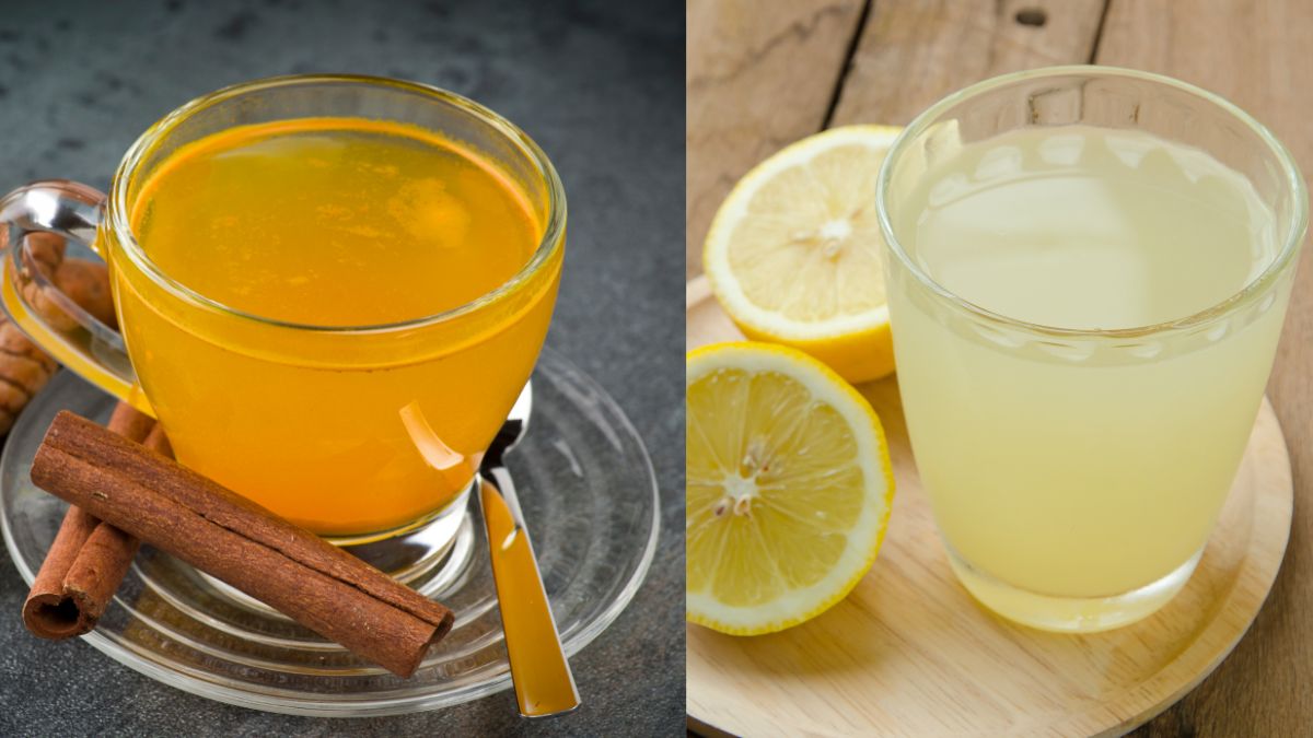 turmeric water vs lemon water
