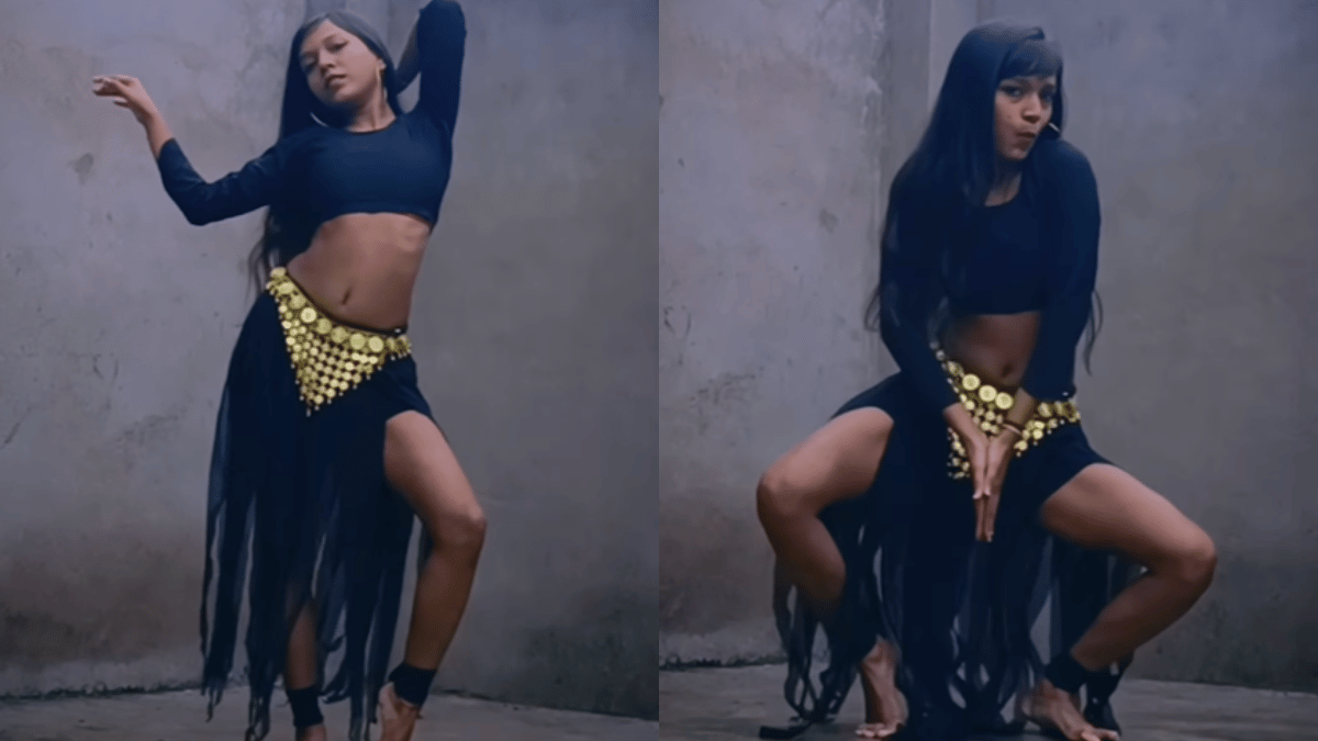 Viral Video Girl’s Sexy Belly Dance On Tripti Dimri’s Mere Mehboob