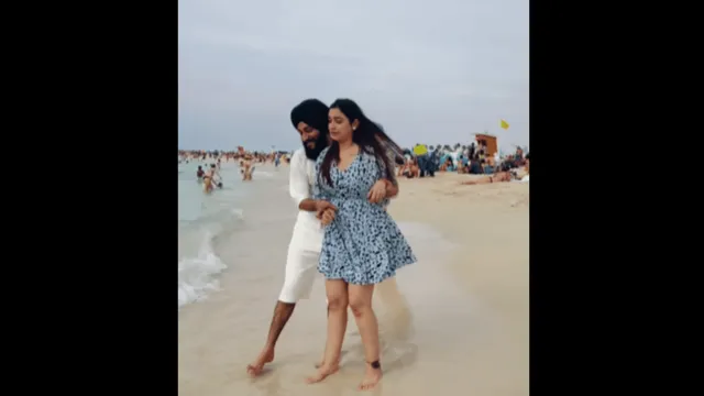 kulhad-pizza-couple-viral-video-sehaj-arora-celebrates-wife-gurpreet-kaur-birthday-with-cozy-beach-visit-after-mms-leak-controversy