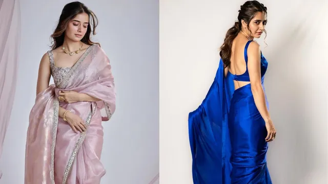kannada-actress-ashika-ranganath-inspired-modern-saree-blouse-designs-to-stand-out-like-a-diva