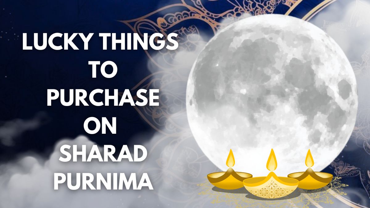 Sharad Purnima 2024 7 Auspicious Things You MUST Purchase On Ashwin