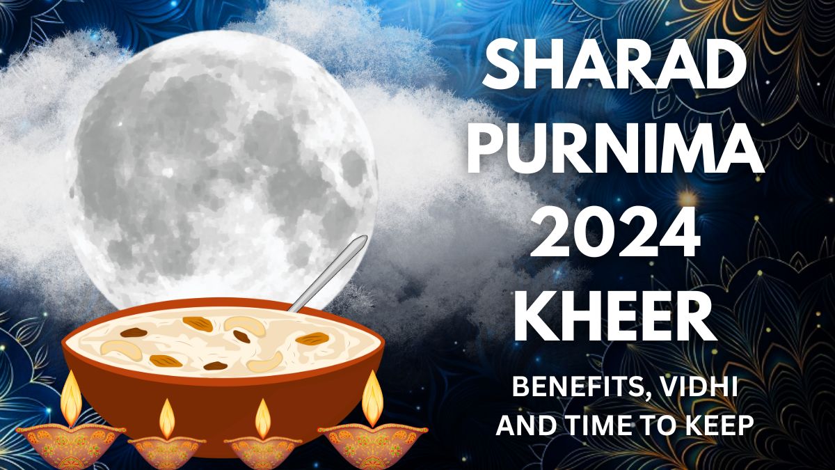 Sharad Purnima 2024 Why Kheer Is Kept In Moonlight On The Night Of