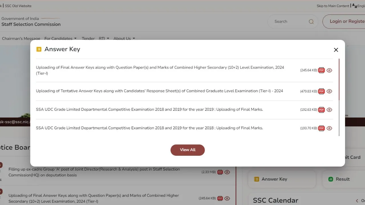 ssc-chsl-marks-2024-final-answer-key-released-at-ssc-gov-in-get-direct-link-here