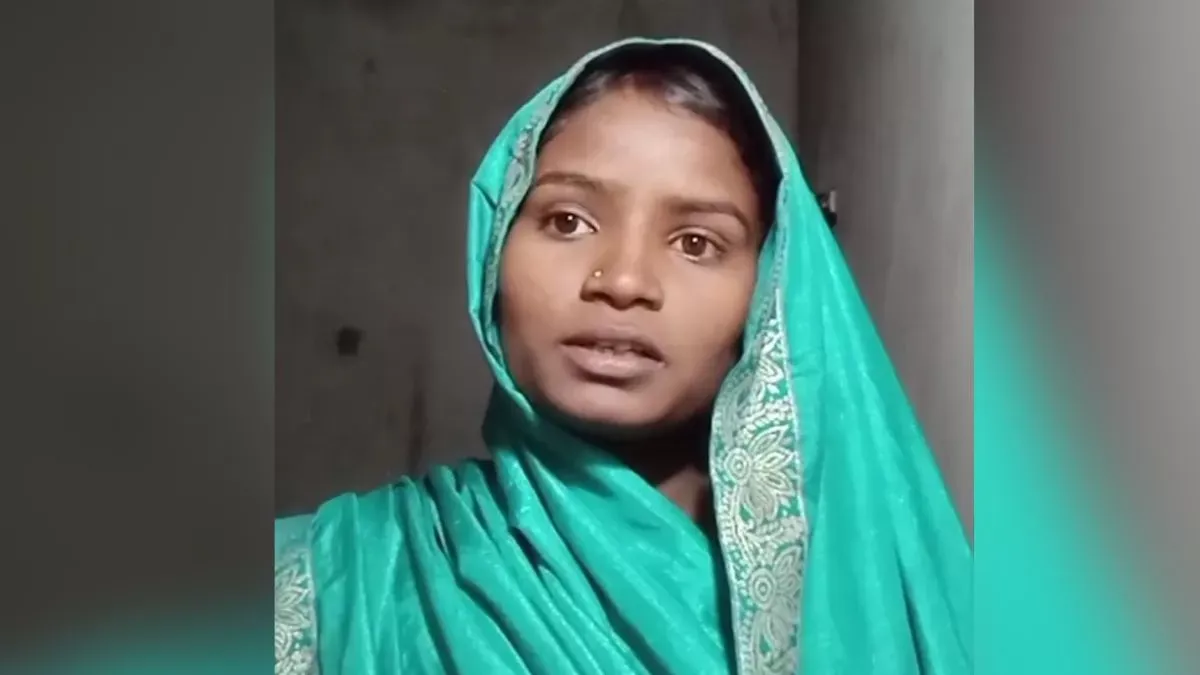 bahraich-violence-ram-gopal-mishra-wife-roli-mishra-viral-video-sparks-controversy-police-encounter