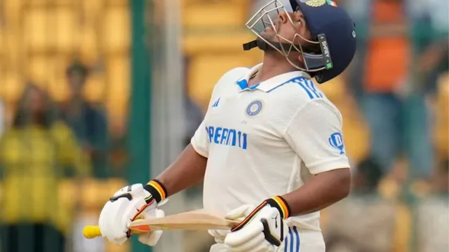 ind-vs-nz-1st-test-crisis-man-sarfaraz-khan-smashes-first-test-century-against-new-zealand-in-bengaluru