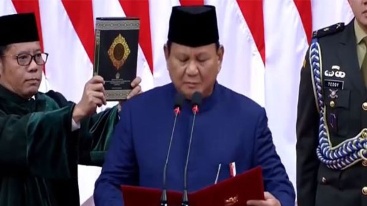 Indonesia: Former Special Force Commando Prabowo Subianto Sworn In As ...