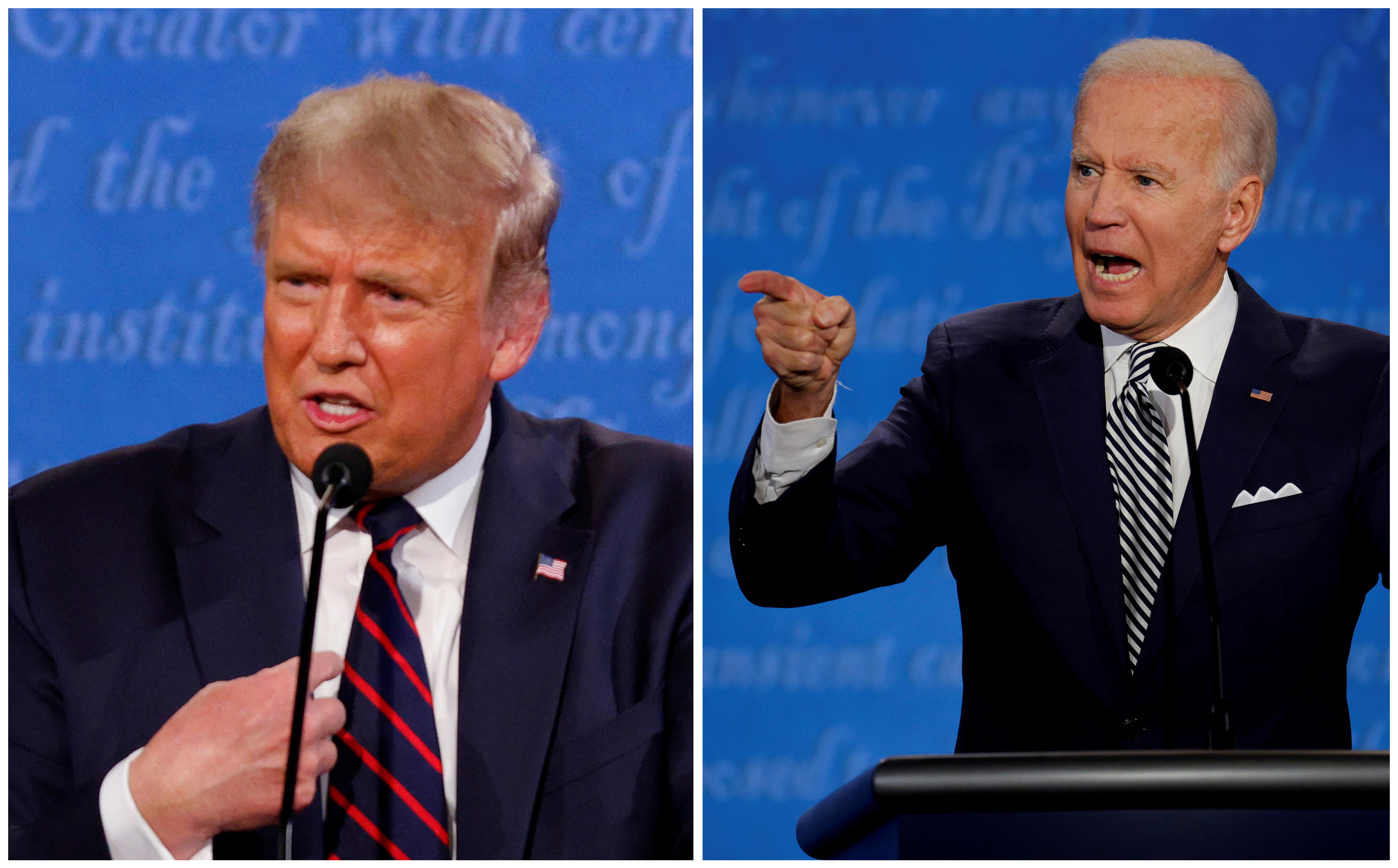 ‘Lock Him Up’ Joe Biden Accuses Donald Trump Of Being 'Threat to