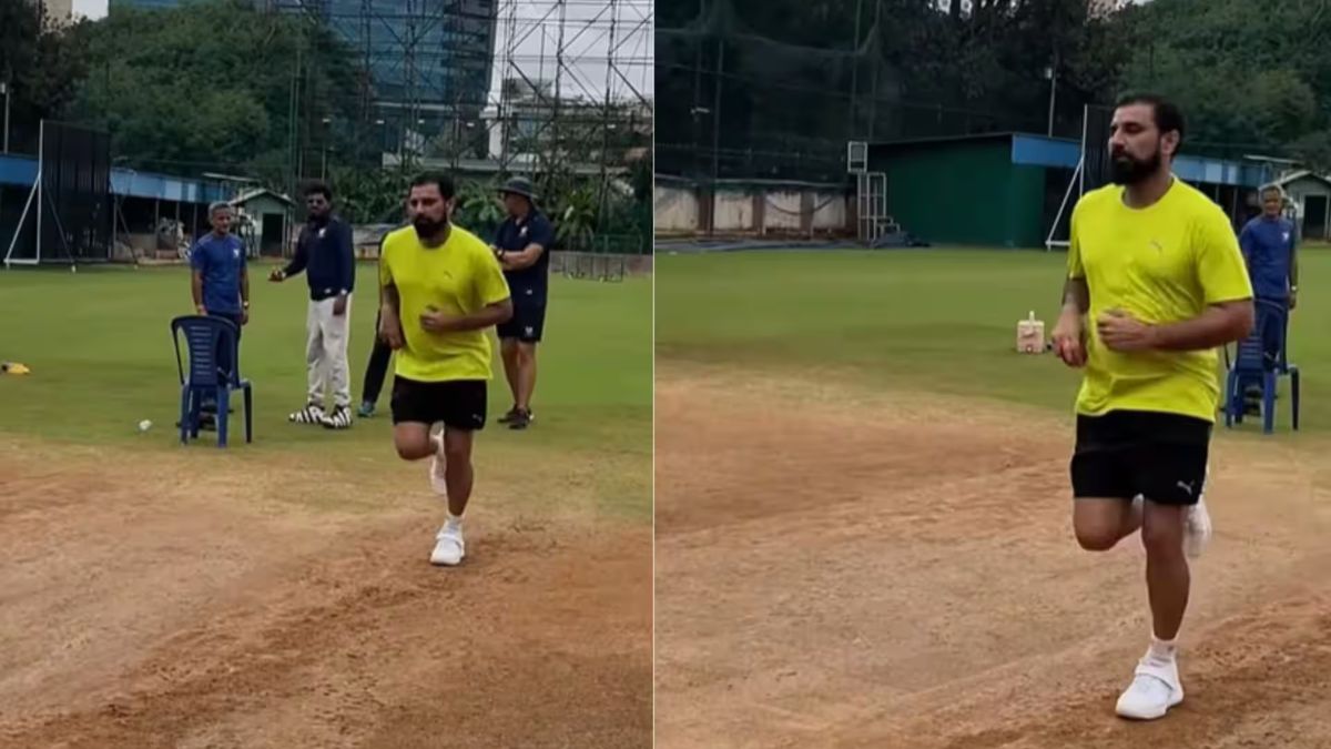 Mohammed Shami Goes Full Throttle At Nets Ahead Of BorderGavaskar