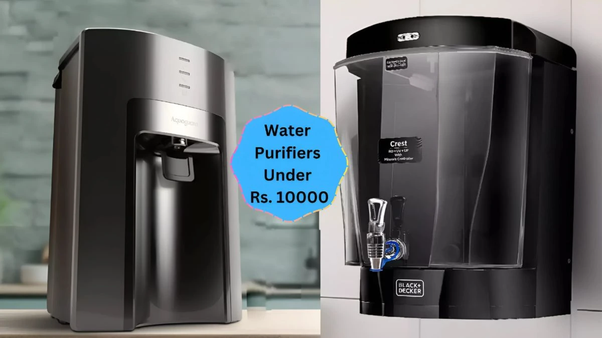 Branded Water Purifiers Under 10000 From Top Brands Like Kent