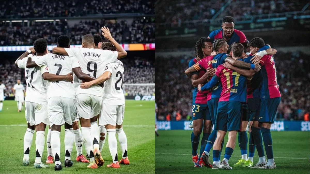 Real Madrid vs Barcelona Live Streaming, La Liga 202425 When And