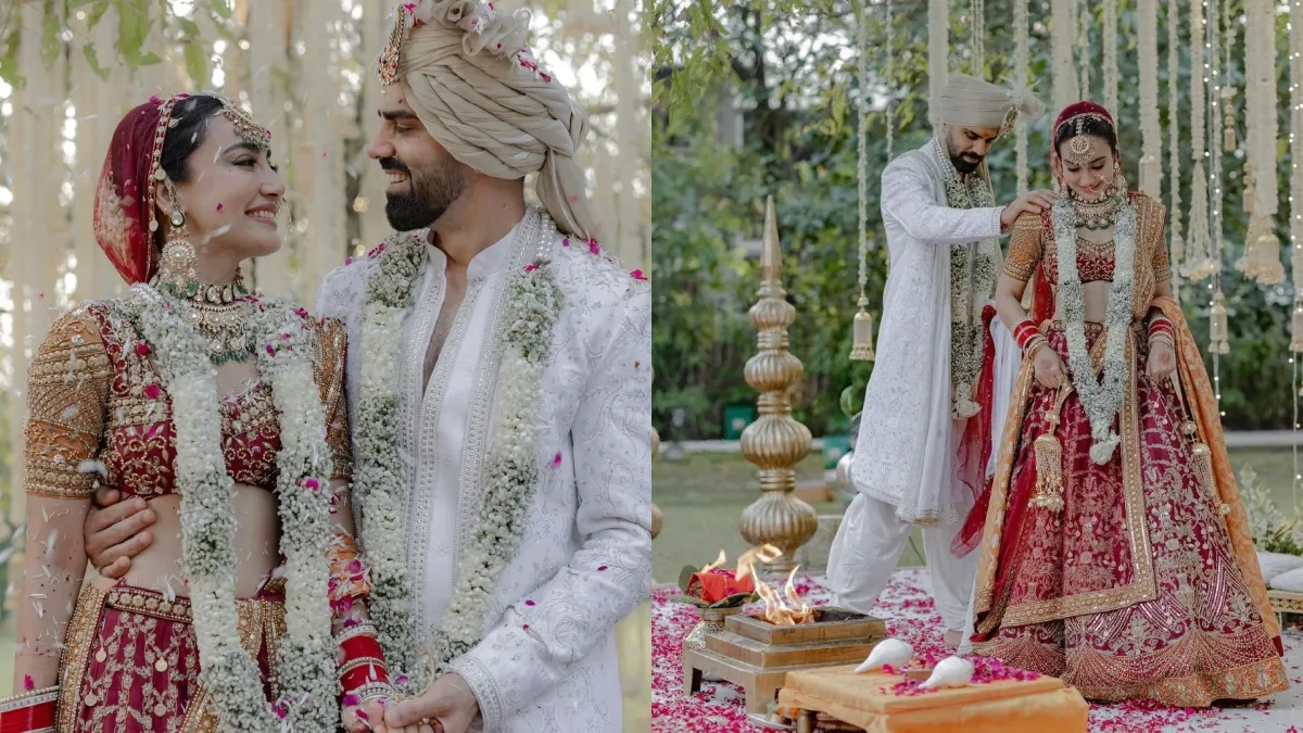 Surbhi Jyoti And Sumit Suri Get Hitched At Jim Corbett | First Photos Out