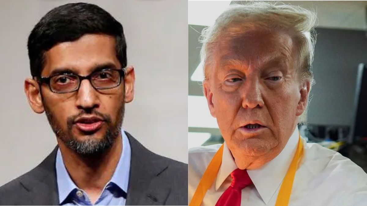 ‘Got A Call…’: Donald Trump Claims Google CEO Sundar Pichai Complimented His McDonald’s Visit