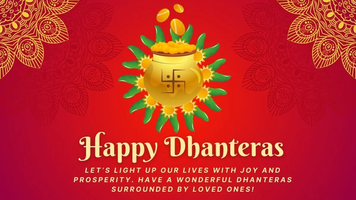 Happy Dhanteras 2024: Wishes, Quotes, Messages, Hd Images, Whatsapp And 