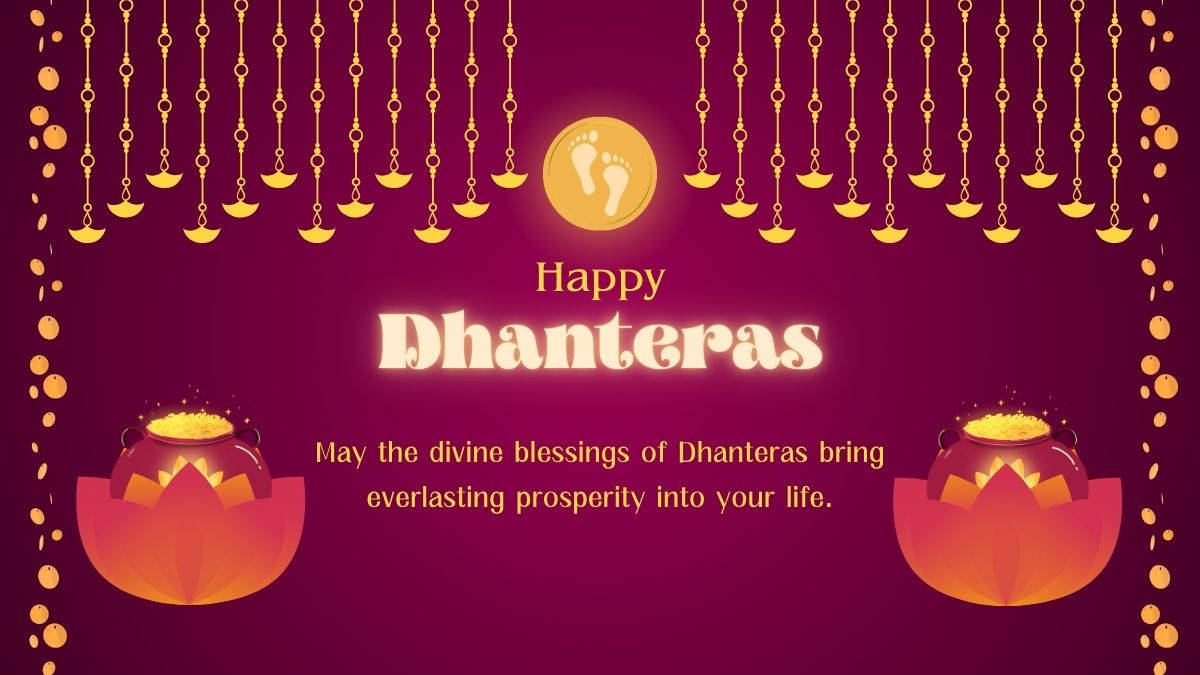 Happy Dhanteras 2024 Wishes, Quotes, Messages, HD Images, WhatsApp And