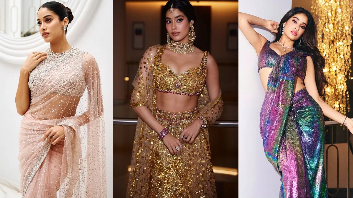 Diwali 2024 Fashion: Janhvi Kapoor's Top Ethnic Looks To Steal For Celebration