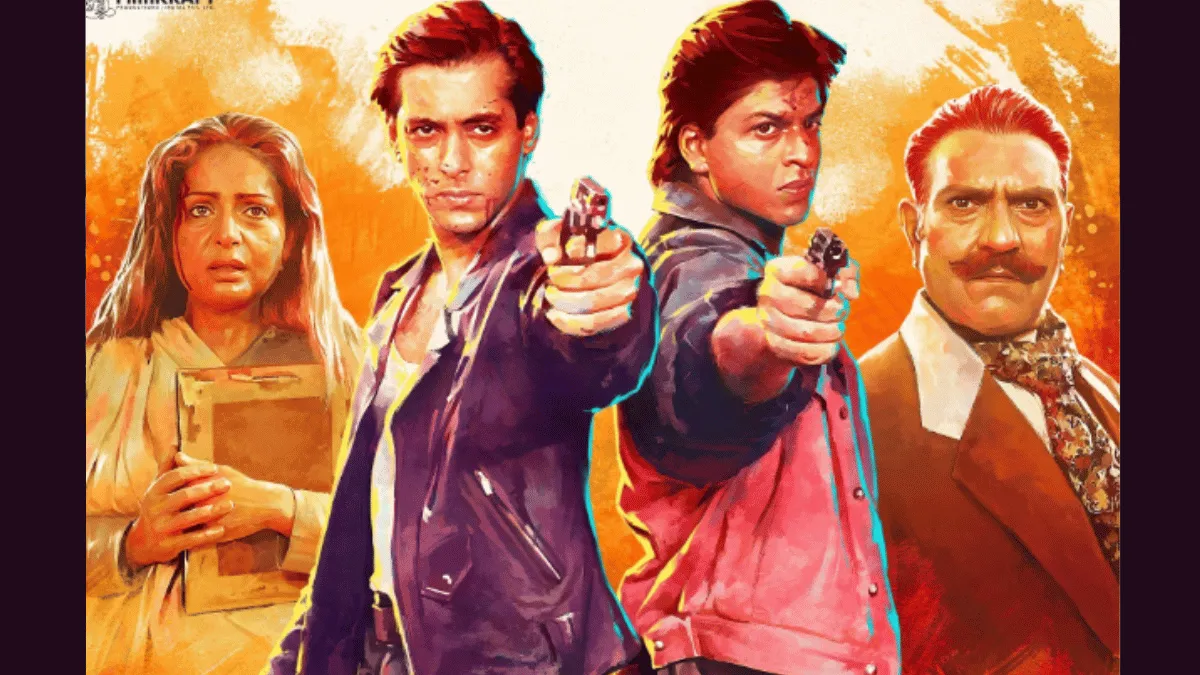salman-khan-shah-rukh-khan-fans-go-crazy-over-re-release-of-rakesh-roshan-directed-karan-arjun-viral-videos