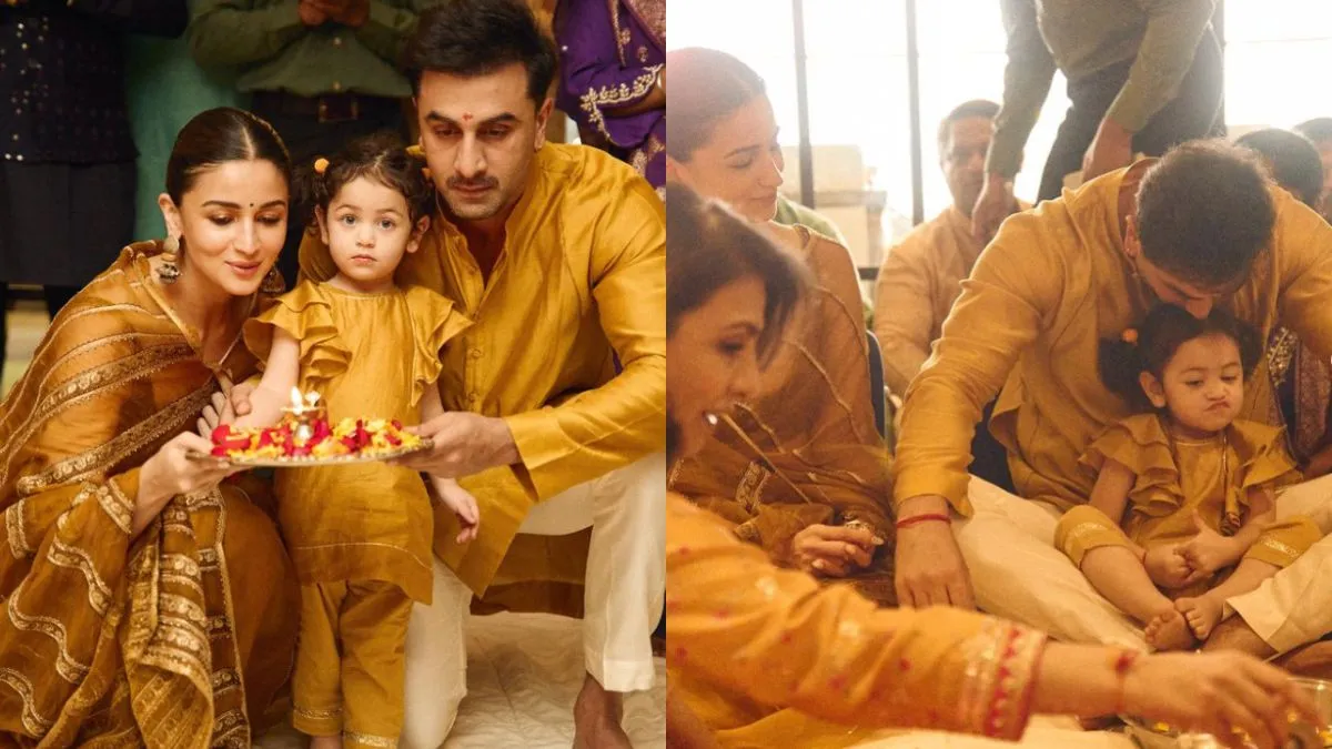 Diwali 2024: Alia Bhatt, Ranbir Kapoor And Raha Perform Pooja Together In  Their New Home