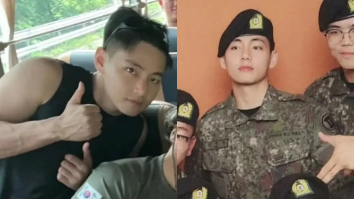 bts-v-poses-with-military-friends-in-latest-photos-armys-cheer-muscle-bear-kim-taehyung