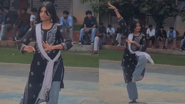 viral-video-college-girl-graceful-classical-performance-after-one-day-of-practise-impresses-internet-watch