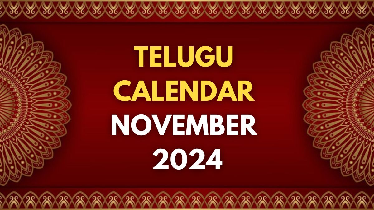 Telugu Calendar November 2024 Date, Day Tithi For Nagula Chavithi