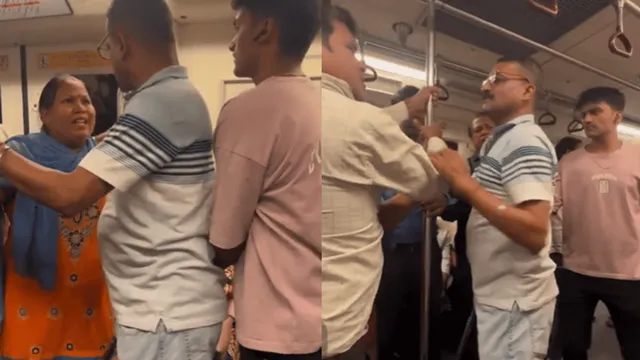 viral-video-abusive-clash-erupts-between-delhi-metro-passengers-over-push-and-pull-others-intervene