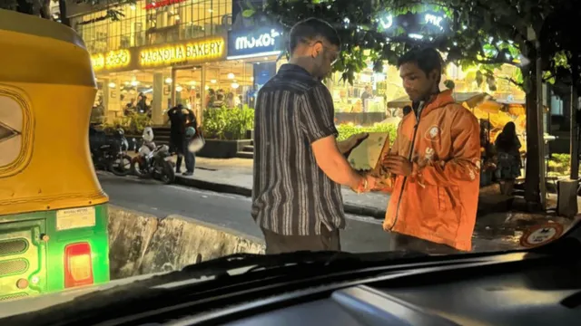 peak-bengaluru-moment-man-gets-swiggy-order-in-minutes-while-being-stuck-in-traffic-from-past-2-hours