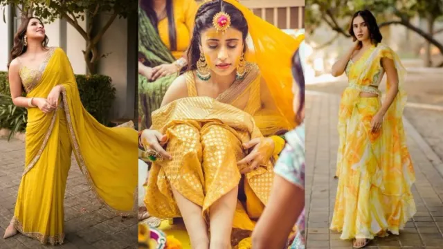 Best Yellow Saree For Haldi Ceremony: Trending Picks For Brides And Bridesmaids