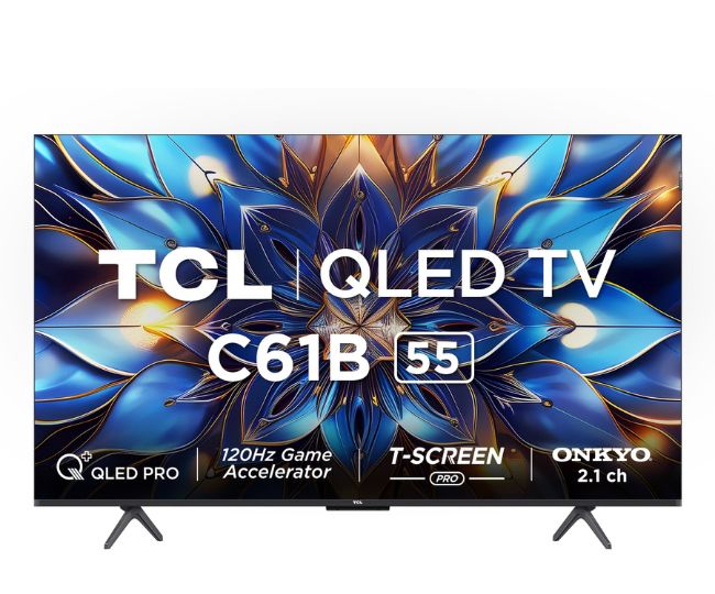 TCL 139 cm (55 pouces) 4K Ultra HD Smart QLED Google TV