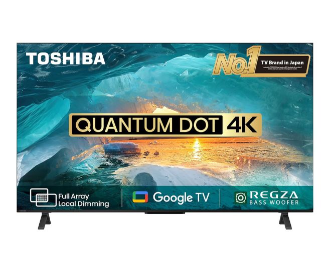 TOSHIBA 139 cm (55 pouces) série M550MP 4K Ultra HD Smart QLED Google TV