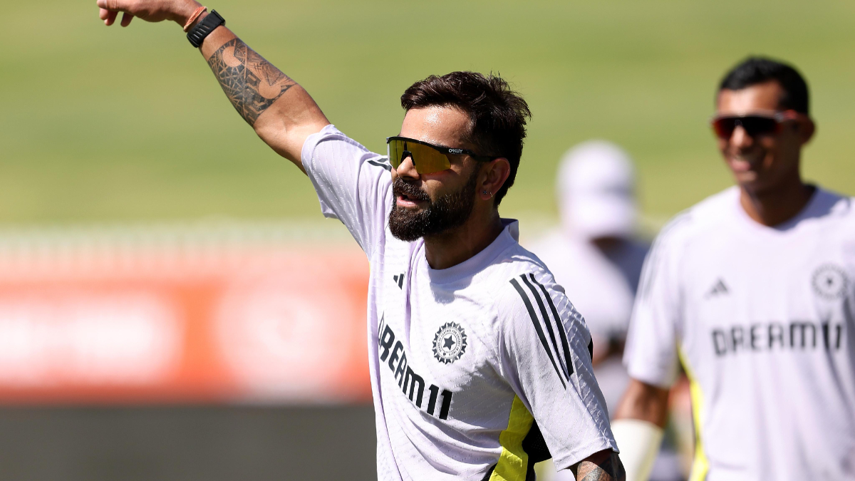 IND vs AUS Tests Virat Kohli Rishabh Pant Sport New Lavender Practice Jerseys At WACA Ahead Of Perth Test