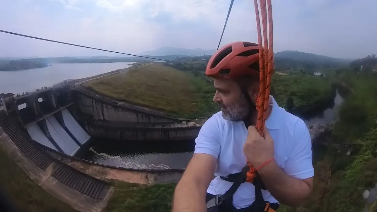 rahul-gandhi-rides-keralas-longest-zipline-to-promote-tourism-in-landslidehit-wayanad-watch