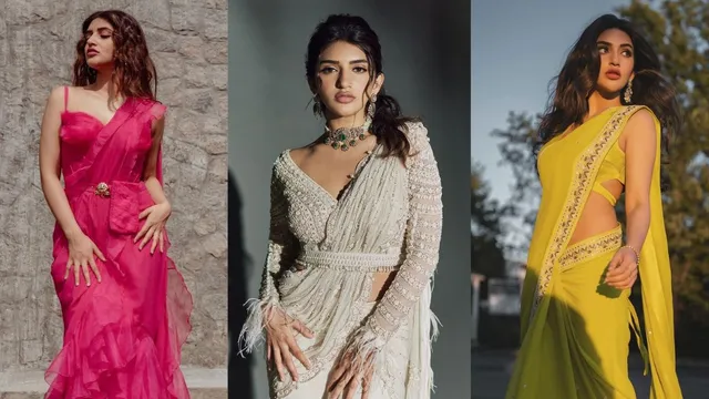 kannada-actress-sreeleela-exudes-major-ethnic-goals-in-modern-saree-blouse-designs