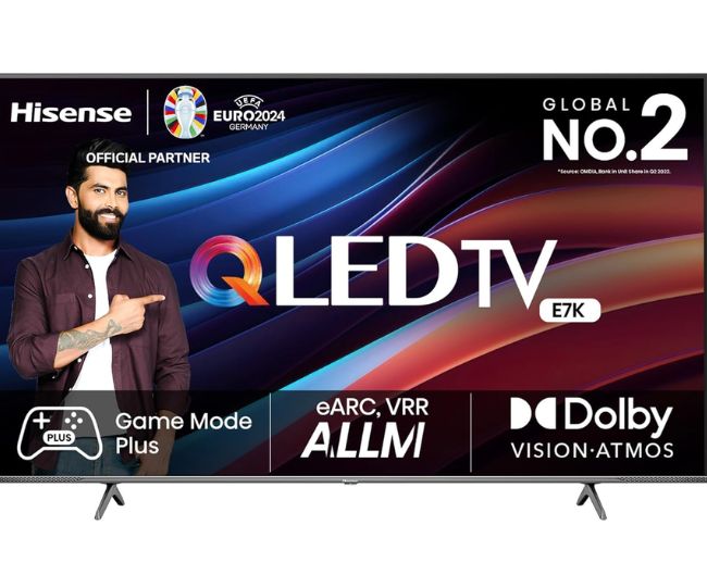 Téléviseur intelligent QLED Hisense (50 pouces) 4K Ultra HD 