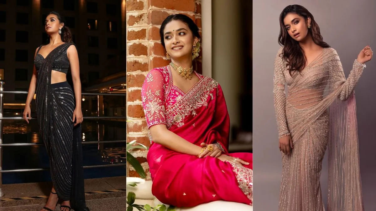 keerthy-suresh-inspired-beautiful-bridesmaid-outfits-for-wedding-season