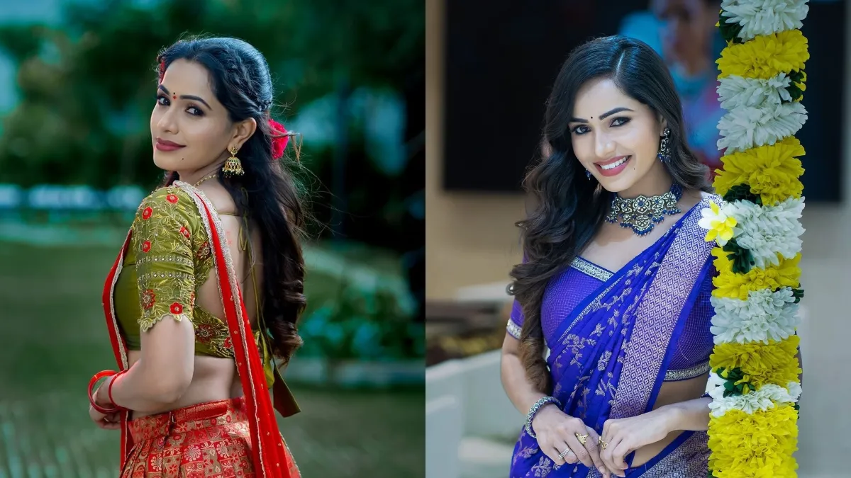 Kannada Actress Shobha Shetty Inspired 5 Saree Blouse Designs To Amp Up ...