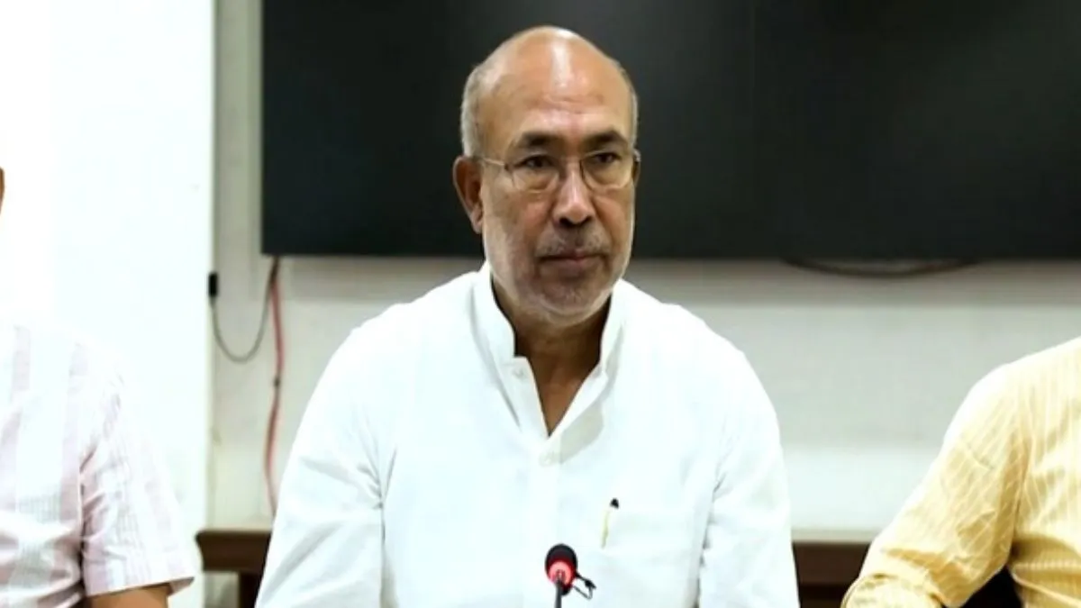manipur-cm-biren-singh-condemns-looting-and-attacks-during-protest-vows-legal-action