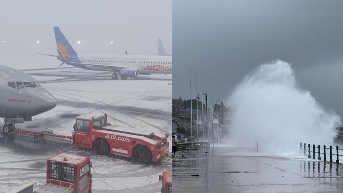 Storm Bert 16inch Snow Bomb Set To Hit UK As Storm Causes Power