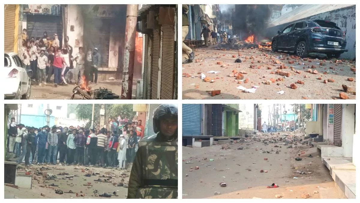 Sambhal Mosque Clash: Streets Littered With Stones, Bullet Shells ...