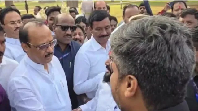 maharashtra-election-result-ajit-pawar-viral-video-rohit-pawar-karjat-jamkhed-assembly-seat-mahayuti-mva-vasant-rao-chavan-death-anniversary