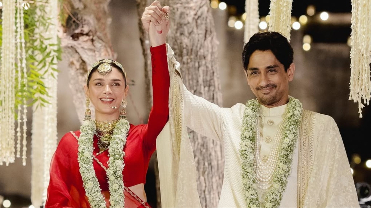 Aditi Rao Hydari And Siddharth’s Second Wedding Photos Are Nothing Short Of Dream - See Royal PICS