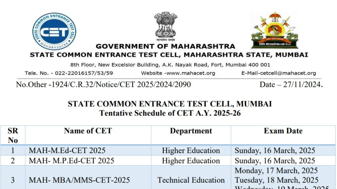 mht-cet-2025-exam-dates-announced-check-full-schedule