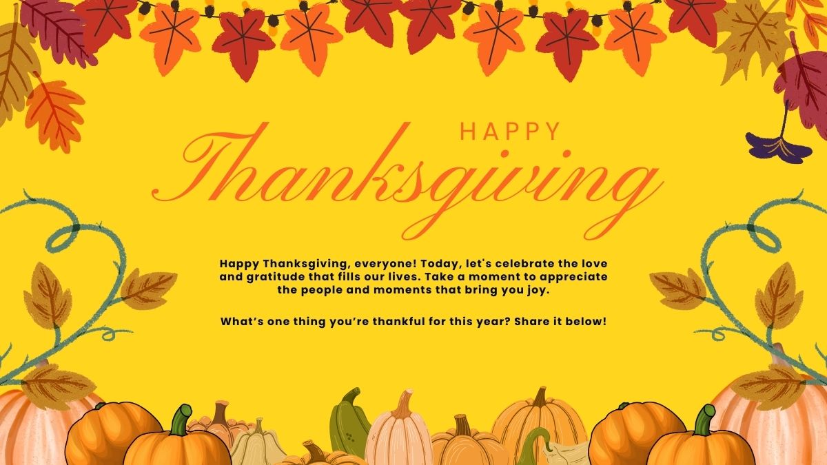 Happy Thanksgiving Day 2024 Best Wishes, Messages, Quotes, And