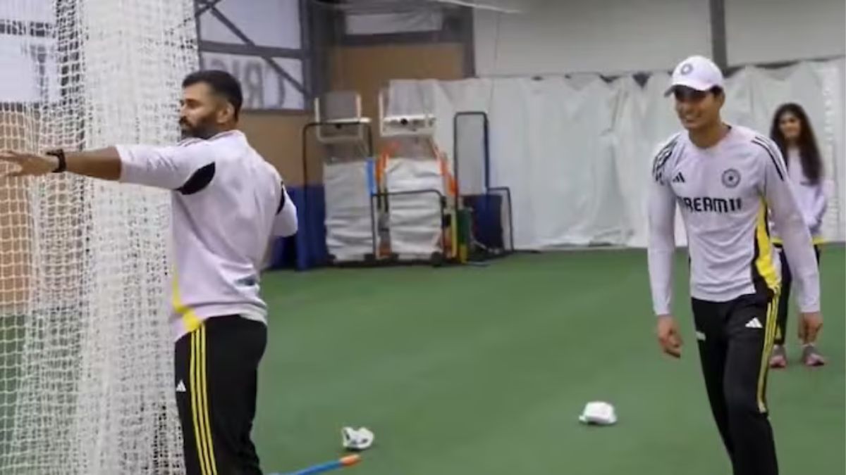 IND vs AUS Shubman Gill Participates In Fun Fielding Drill With