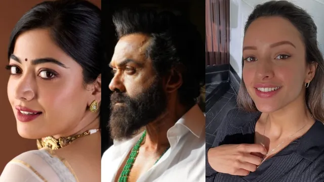 rashmika-mandanna-and-bobby-deol-celebrate-one-year-of-sandeep-reddy-vanga-animal-december-has-been-very-special