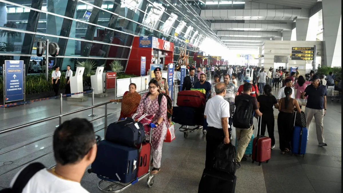 delhi-airport-introduces-special-enclosures-for-smooth-passenger-processing-during-delays