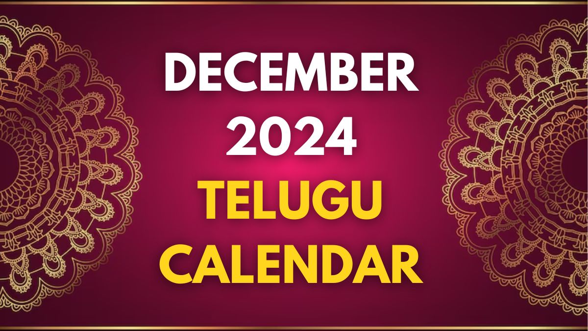 December 2024 Telugu Calendar Check Dates For Subhramanya Shashti