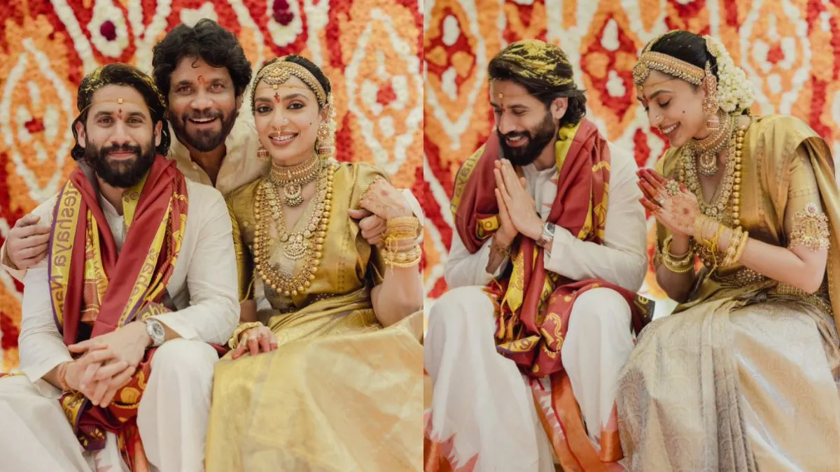 naga-chaitanya-and-sobhita-dhulipala-are-officially-married-now-nagarjuna-shares-beautiful-glimpses-from-wedding