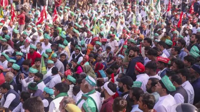 farmers-protest-farmers-delhi-march-samyukt-kisan-morcha-shambhu-border-unrest-section-144-haryana-rakesh-tikait-arrest-marjivda-jatha-jagjit-singh-dallewal-hunger-strike