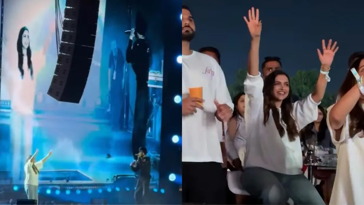 Diljit Dosanjh Bengaluru Concert: Deepika Padukone Dances Her Heart Out ...